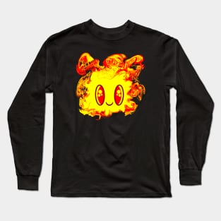 Smiling Baby Flame Long Sleeve T-Shirt